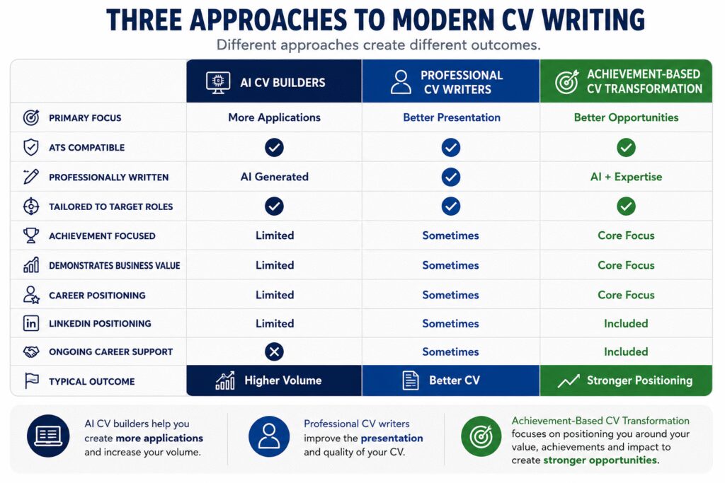 cv writing comparison
